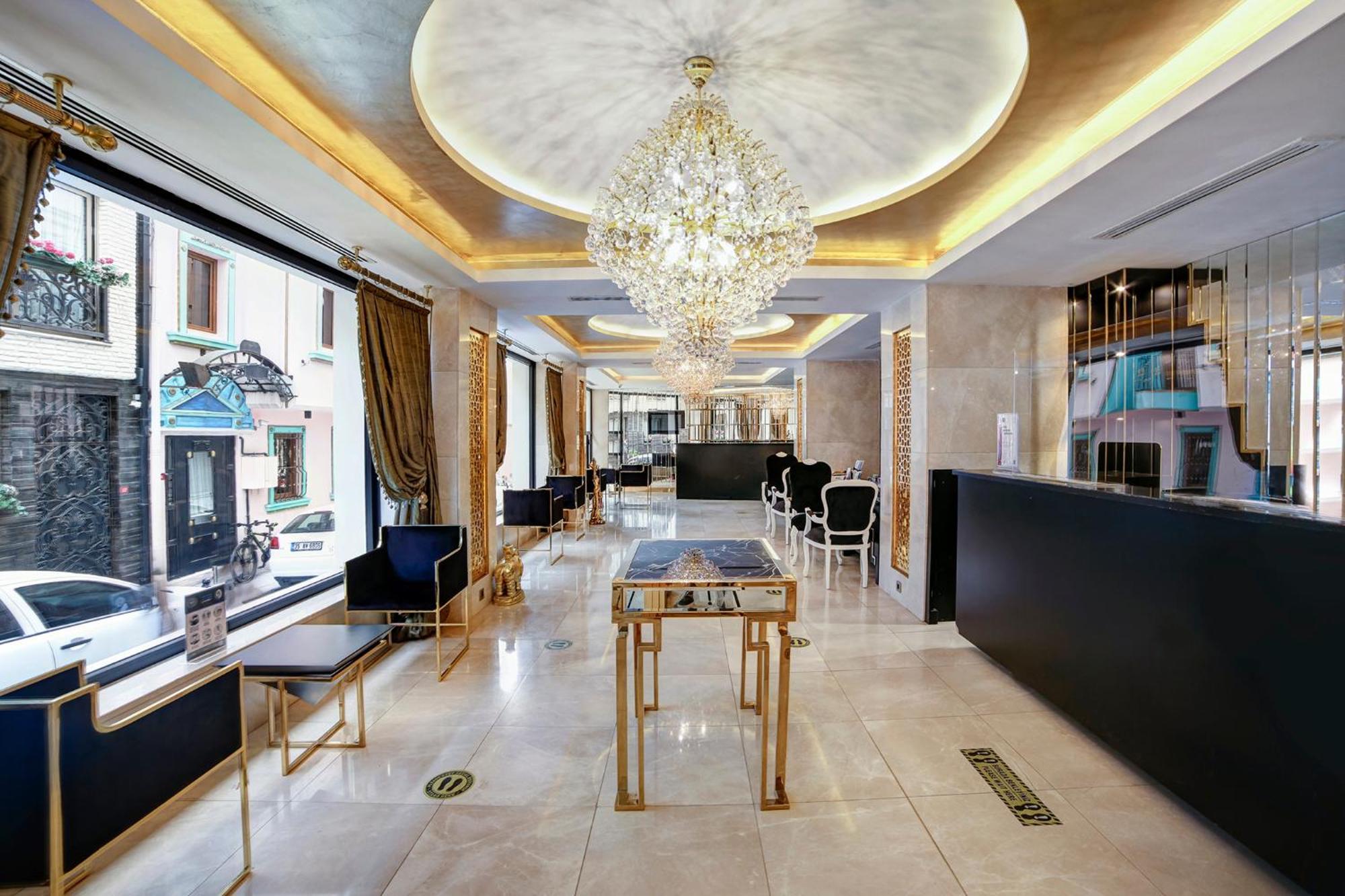 Great Fortune Hotel & Spa Istanbul Exterior photo Interior of the hotel